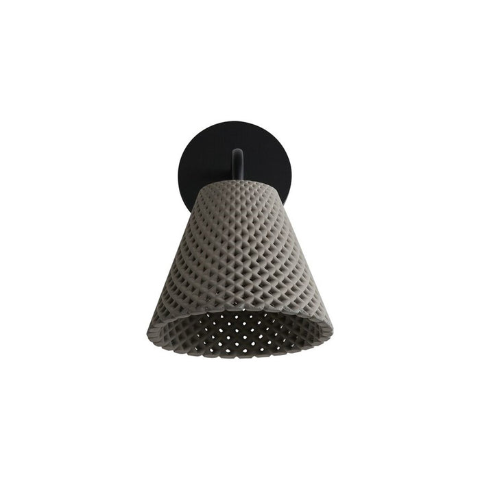 Golden Clarus LED Wall Sconce, Outdoor, Grey Cement/Grey Cement