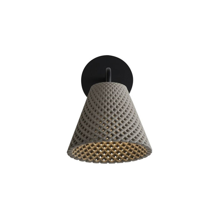 Golden Clarus LED Wall Sconce, Outdoor, Grey Cement/Grey Cement