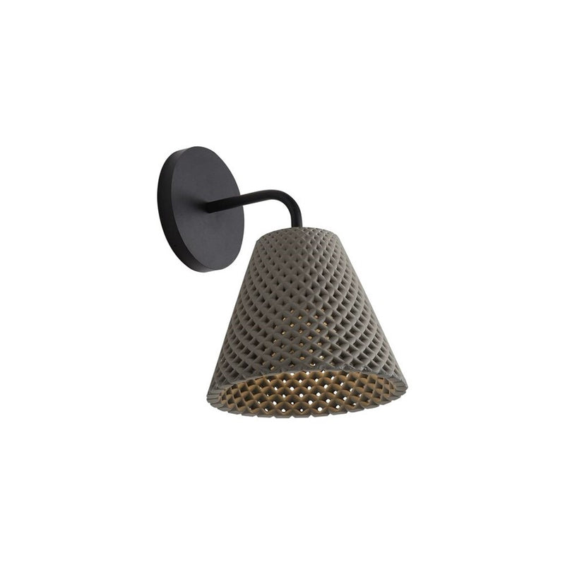 Golden Clarus LED Wall Sconce, Outdoor, Grey Cement/Grey Cement