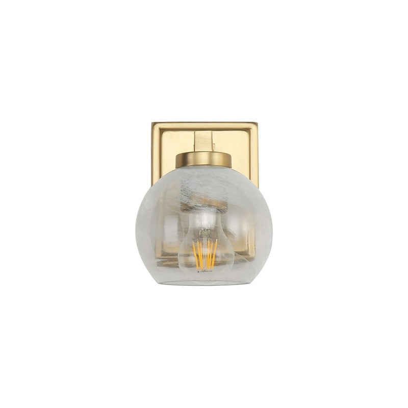 Golden Elliott 1 Light Bath Vanity, Champagne Bronze/Alabaster - 3094-BA1BCB-ALA