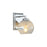 Golden Lighting Elliott 1 Light Bath Vanity, Chrome/Alabaster