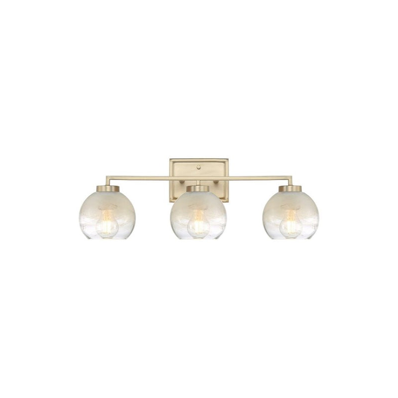 Golden Elliott 3 Light Bath Vanity, Champagne Bronze/Alabaster - 3094-BA3BCB-ALA