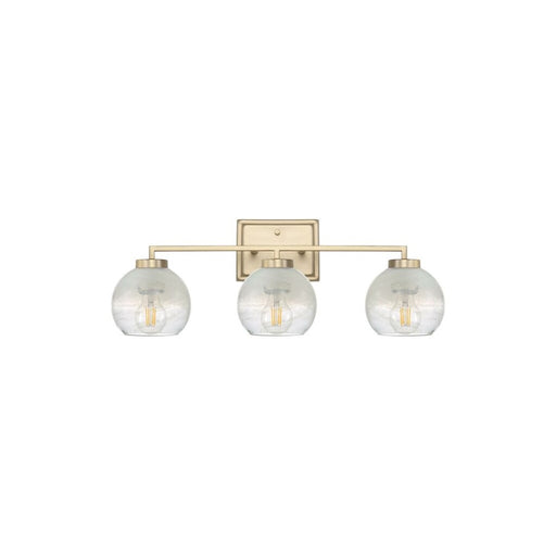 Golden Elliott 3 Light Bath Vanity, Champagne Bronze/Alabaster