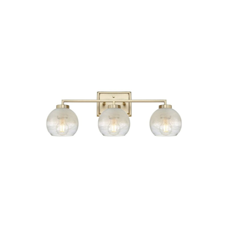 Golden Elliott 3 Light Bath Vanity, Champagne Bronze/Alabaster
