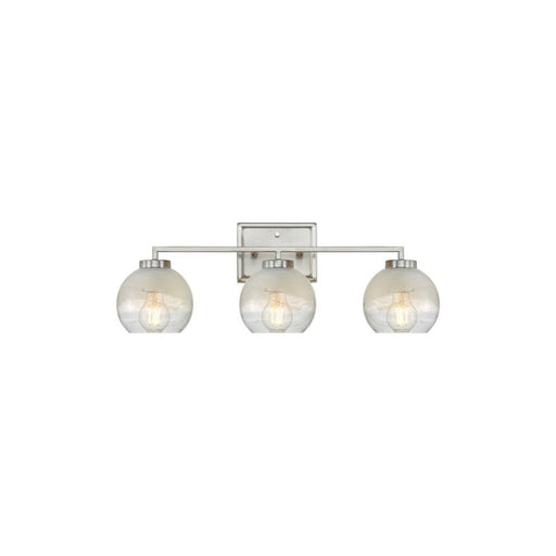 Golden Lighting Elliott 3 Light Bath Vanity, Pewter/Alabaster - 3094-BA3PW-ALA