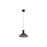 Golden Lighting Faroe 13" LED 1 Lt Pendant, Flecked Black/Grey