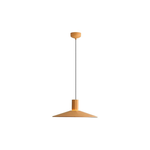 Golden Lighting Faroe 20" LED 1 Light Pendant, Earth Yellow/Grey - 3133-P20EY-GY