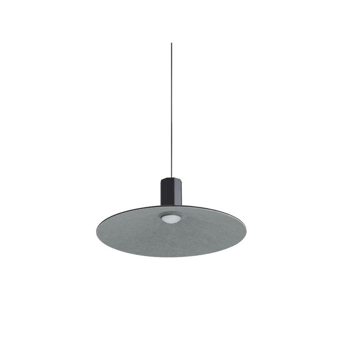 Golden Lighting Faroe 20" LED 1 Lt Pendant, Flecked Black/Grey