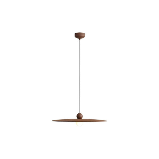 Golden Lighting Faroe 24" LED Pendant, Coffee/Black/Coffee/Black