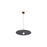 Golden Lighting Faroe 24" LED Pendant, Coffee/Black/Coffee/Black