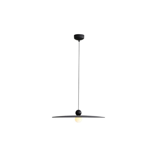 Golden Lighting Faroe 24" LED 1 Lt Pendant, Flecked Black/Grey