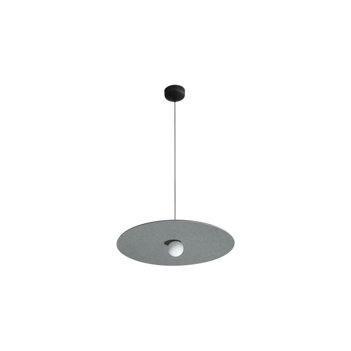 Golden Lighting Faroe 24" LED 1 Lt Pendant, Flecked Black/Grey