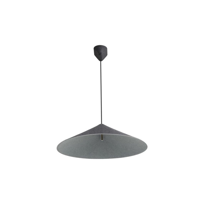 Golden Lighting Faroe 30" LED 1 Lt Pendant, Flecked Black/Grey