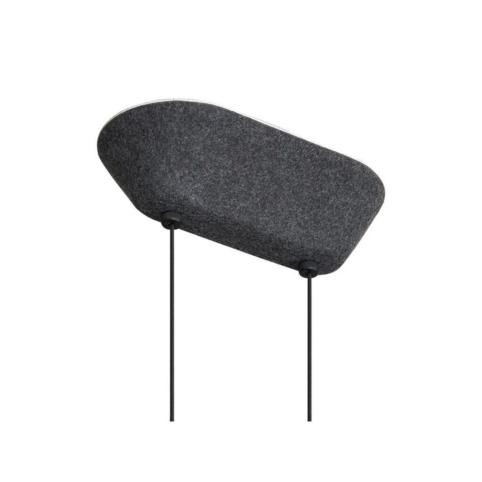 Golden Lighting Faroe 30" LED 1 Lt Pendant, Flecked Black/Grey