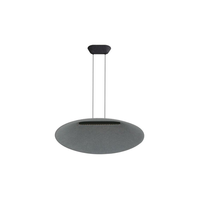 Golden Lighting Faroe 30" LED 1 Lt Pendant, Flecked Black/Grey