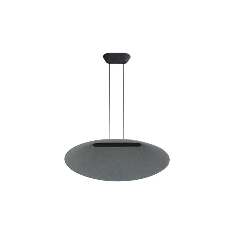 Golden Lighting Faroe 30" LED 1 Lt Pendant, Flecked Black/Grey