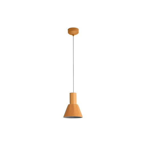 Golden Faroe 8" LED Pendant, Earth Yellow/Grey/Earth Yellow/Grey