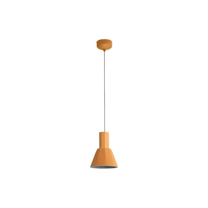 Golden Faroe 8" LED Pendant, Earth Yellow/Grey/Earth Yellow/Grey