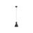 Golden Faroe 8" LED 1 Light Pendant, Flecked Black/Grey - 3133-P8FB-GY