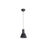 Golden Faroe 8" LED 1 Light Pendant, Flecked Black/Grey