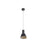 Golden Faroe 8" LED 1 Light Pendant, Flecked Black/Grey