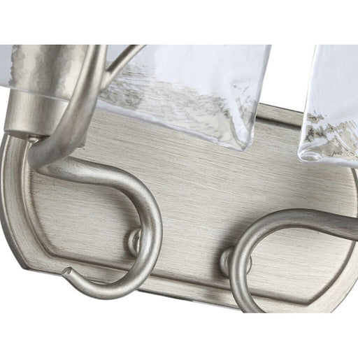 Golden Calla 2-Lt Vanity, Peruvian Silver/Hammered Water Glass