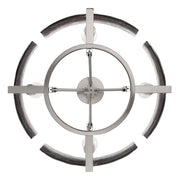 Golden Lighting Aenon 22in 4-Light Semi-Flush Mount | Rustic Pewter and Smoky Water Glass | Dining Room & Foyer | Model 3164-4SF PW-SWG