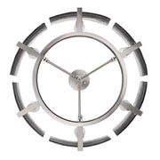 Golden Lighting Aenon 27.75in 6-Light Semi-Flush Mount | Rustic Pewter and Smoky Water Glass | Foyer & Dining Room | Model 3164-6SF PW-SWG