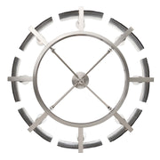 Golden Lighting Aenon 32in 8-Light Semi-Flush Mount | Rustic Lodge Pewter Steel and Smoky Water Glass | Dining Room & Foyer | Model 3164-8SF PW-SWG