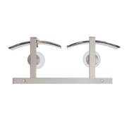 Golden Lighting Aenon 14in 2-Light Vanity Light | Rustic Pewter and Smoky Water Glass | Bathroom Vanity & Powder Room | Model 3164-BA2 PW-SWG