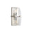 Golden Aenon 2-Light Wall Sconce, Pewter/Hammered Water Glass