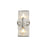 Golden Aenon 2-Light Wall Sconce, Pewter/Hammered Water Glass