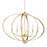 Golden Lighting Colson 6 Light Linear Pendant