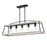 Golden Lighting Teagan 5 Light Linear Pendant, Black