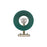 Golden Lighting Orwell 1-Light Wall Sconce, Aged Brass/Pine Green