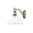 Golden Lighting Orwell 1-Light Wall Sconce, Aged Brass/Opal Glass