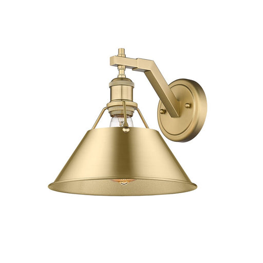 Golden Orwell 1-Light Wall Sconce, Brushed Champagne Bronze - 3306-1WBCB-BCB