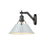 Golden Orwell 1-Light Wall Sconce, Matte Black/Dusky Blue
