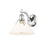 Golden Lighting Orwell 1-Light Wall Sconce, Chrome/Opal Glass - 3306-1WCH-OP
