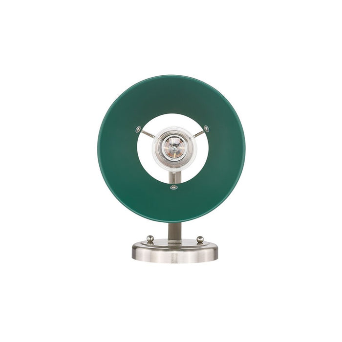 Golden Lighting Orwell 1-Light Wall Sconce, Pewter/Pine Green