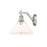Golden Lighting Orwell 1-Light Wall Sconce, Pewter/Opal Glass