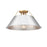 Golden Orwell 3-Lt Flush Mount, Brushed Champagne Bronze/Chrome - 3306-3FMBCB-CH