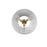 Golden Orwell 3-Lt Flush Mount, Brushed Champagne Bronze/Chrome