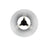 Golden Lighting Orwell 3-Light Flush Mount, Matte Black/Chrome