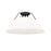 Golden Orwell 3-Light Flush Mount, Matte Black/Opal Glass - 3306-3FMBLK-OP