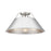Golden Lighting Orwell 3-Light Flush Mount, Pewter/Chrome - 3306-3FMPW-CH