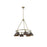 Golden Orwell 6-Light Chandelier, Aged Brass/Rubbed Bronze