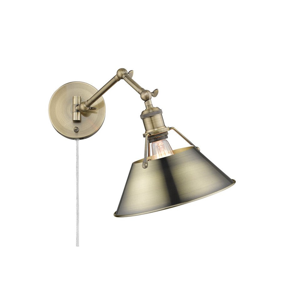 Golden Orwell Articulating Wall Sconce, Aged Brass/Aged Brass - 3306-A1WAB-AB
