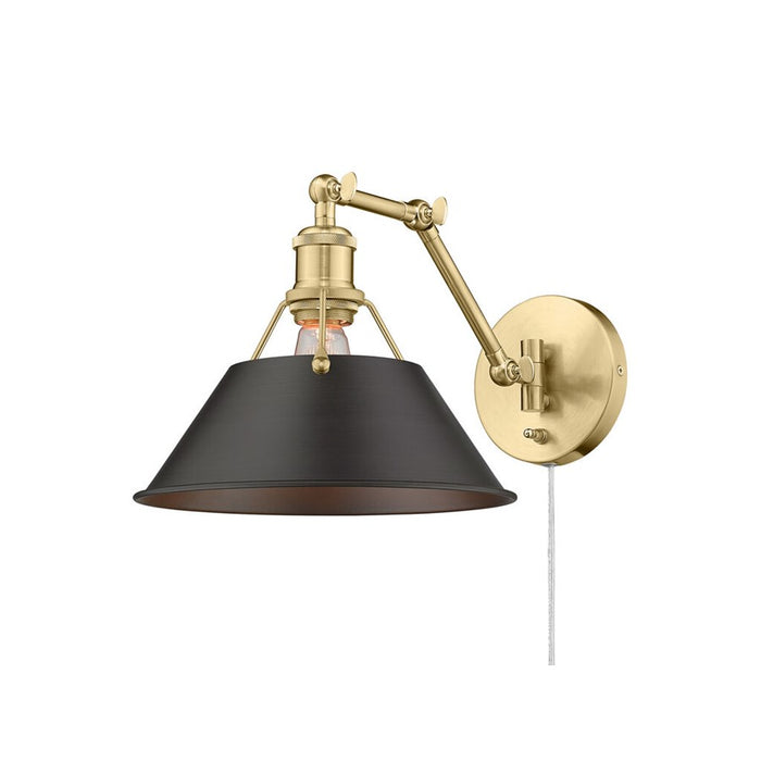 Golden Orwell Articulating Wall Sconce, Champ Bronze/Bronze