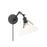 Golden Orwell Articulating Wall Sconce, Matte Black/Opal Glass - 3306-A1WBLK-OP
